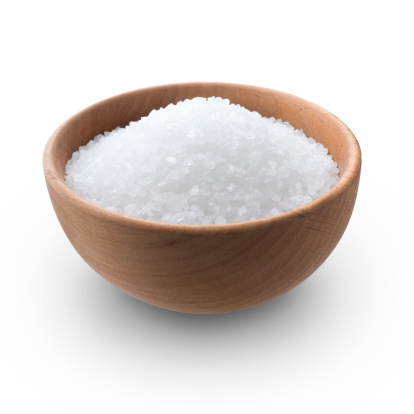 Salt. Photo with clipping path. To see more Cooking images click on the link below: