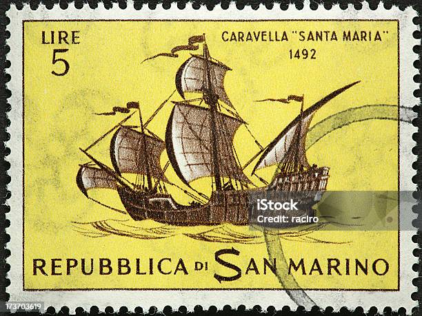 Santa Maria - Fotografie stock e altre immagini di Barca a vela - Barca a vela, Composizione orizzontale, Cristoforo Colombo - Esploratore