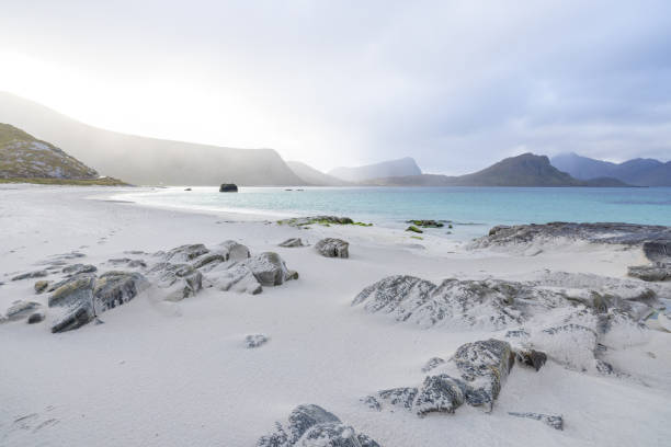 istock Wild beach in the Lofoten islands, Norway 1737039832