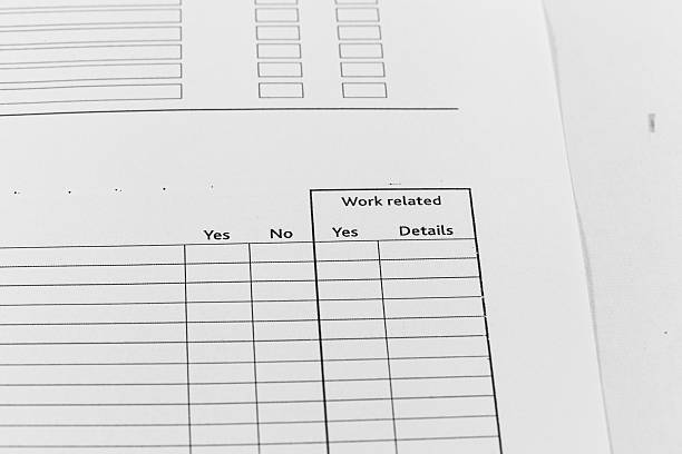 istock Health insurance application medical information 173704377