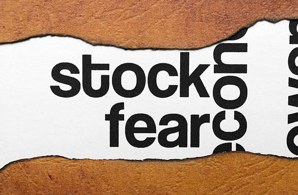 istock Stock fear concept 173705933