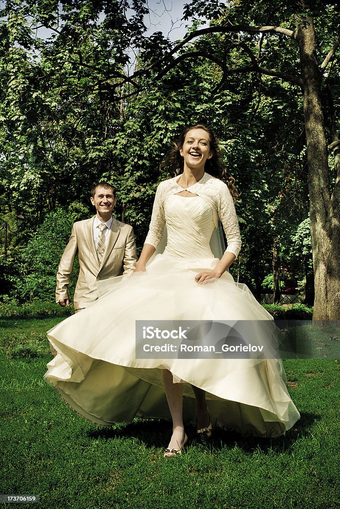 Noiva e noivo - Royalty-free Adulto Foto de stock