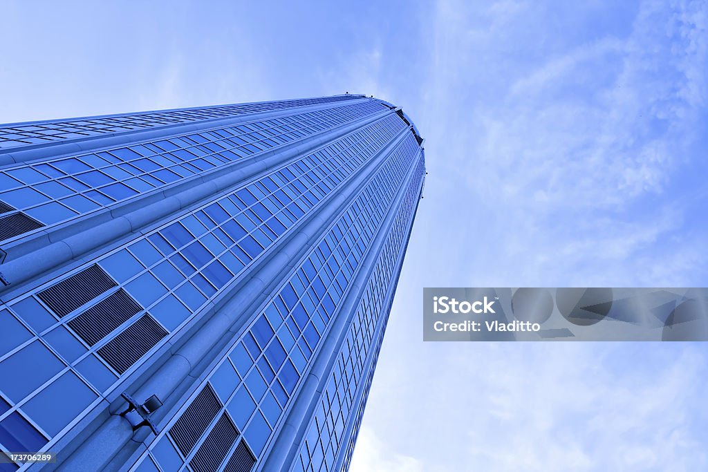 Abstrakte Glas Seite des business-Gebäude - Lizenzfrei Architektur Stock-Foto