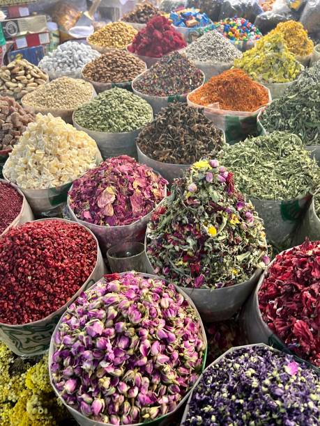istock Dried flowers, herbs and tea 1737067000