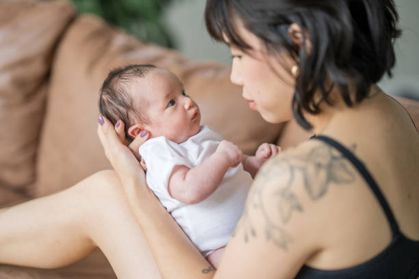 istock Lounging at Home with Mom 1737080313