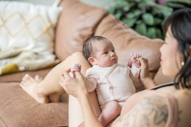 istock Lounging at Home with Mom 1737080323