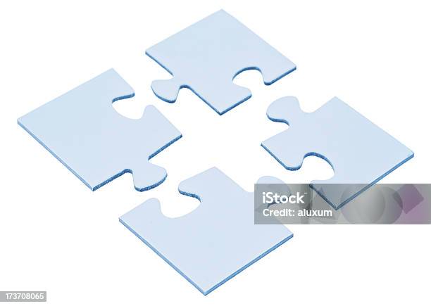 Puzzle Stockfoto und mehr Bilder von Vier Gegenstände - Vier Gegenstände, Puzzleteil, Puzzle