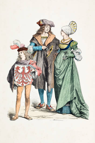 istock German family in traditional clothing from 16th century 173708330