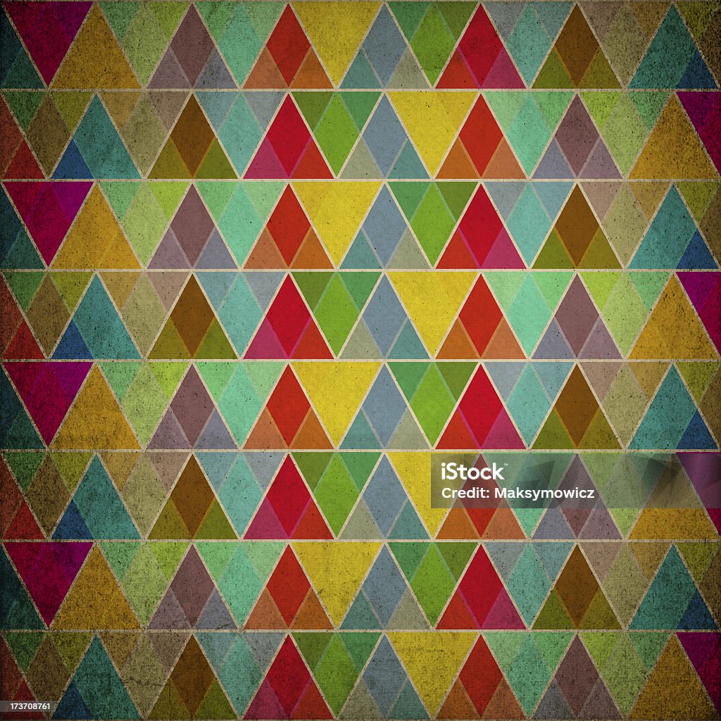 Patrón de Formas geométricas o color de fondo - Foto de stock de Abstracto libre de derechos