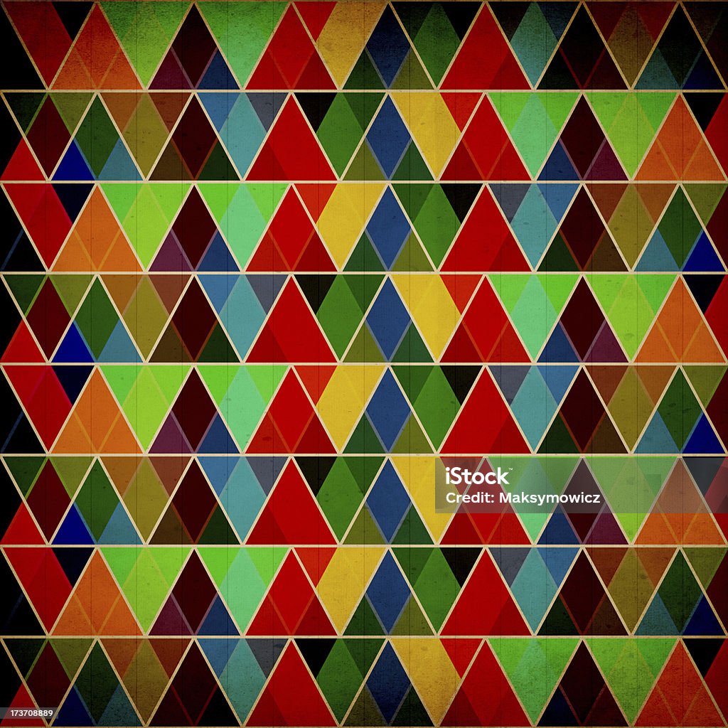 Motif de formes géométriques et de couleurs d'arrière-plan - Photo de Abstrait libre de droits