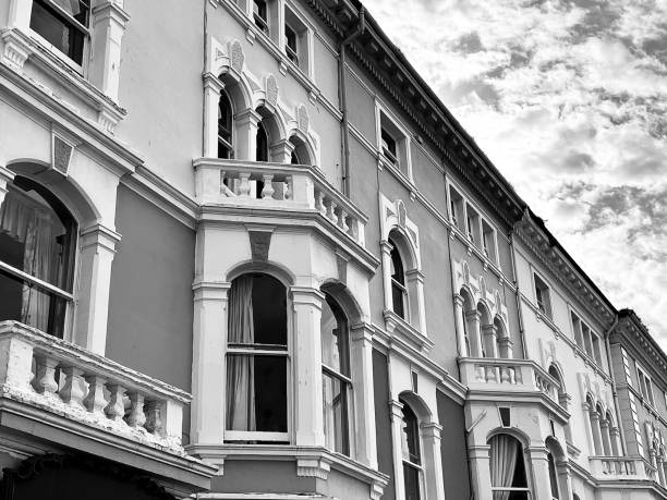 istock Victorian style urban architecture at Llandudno in Wales 1737090627
