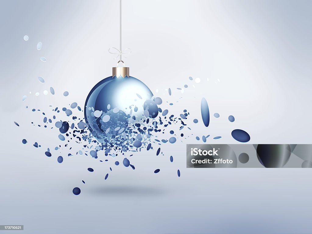 Palla di Natale - Illustrazione stock royalty-free di Astratto
