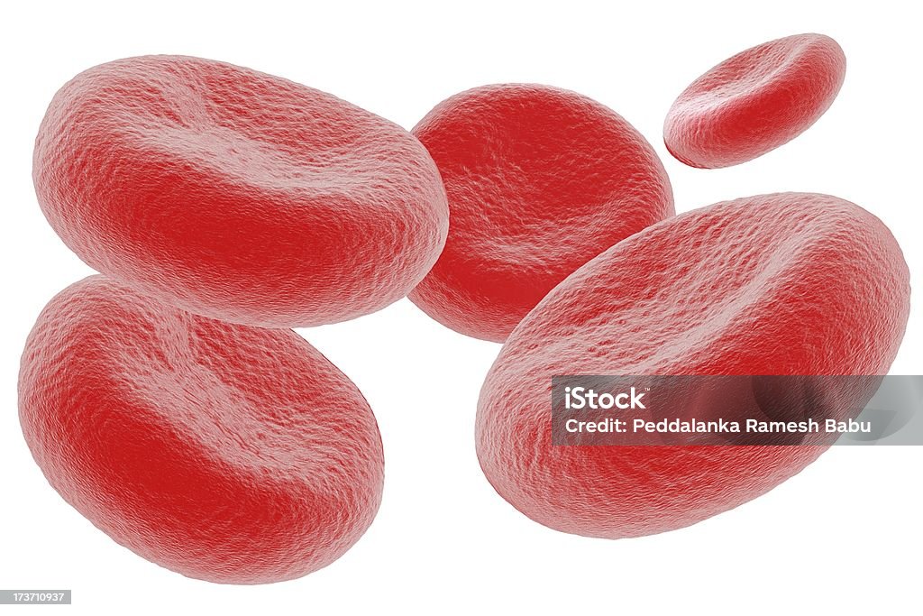 Krwi cell - Zbiór zdjęć royalty-free (Badania)