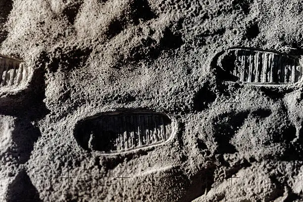 Photo of Footprints on Moon