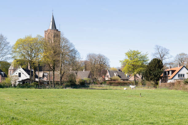istock Rural village of Soest surrounded by meadows. 1737136577