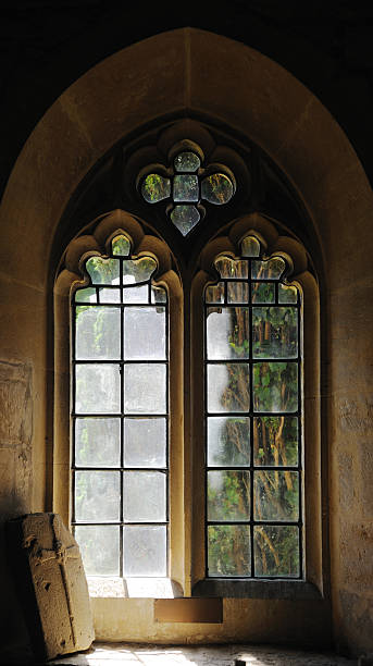 istock Church Window in Stanway 173713960