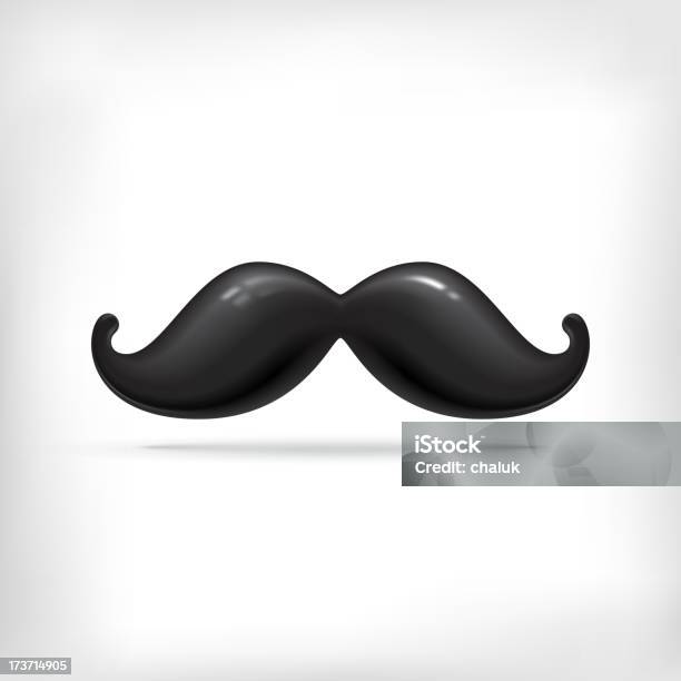 Vintage Bigode - Arte vetorial de stock e mais imagens de Artificial - Artificial, Barba, Barbeiro - Cabeleireiro