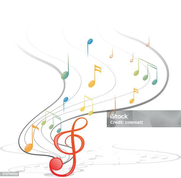 Ilustración de Notas Musicales y más Vectores Libres de Derechos de Cantar - Cantar, Clip Art, Con lunares