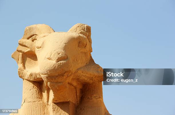 Sfinge Complesso Del Tempio Di Karnak Luxor Egitto - Fotografie stock e altre immagini di Africa