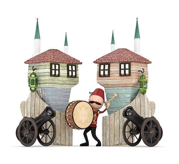 istock Ramadan Drummer in neighborhood- 173716474