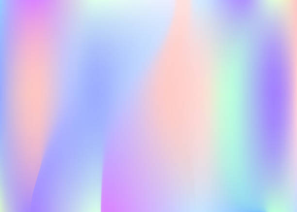 istock Holographic Background. Blur Design. Abstract Gradient. Pop Minimalist Invitation. Unicorn Foil. Violet Soft Texture. Hologram Gradient. Cosmos Card. Pink Holographic Background 1737184632