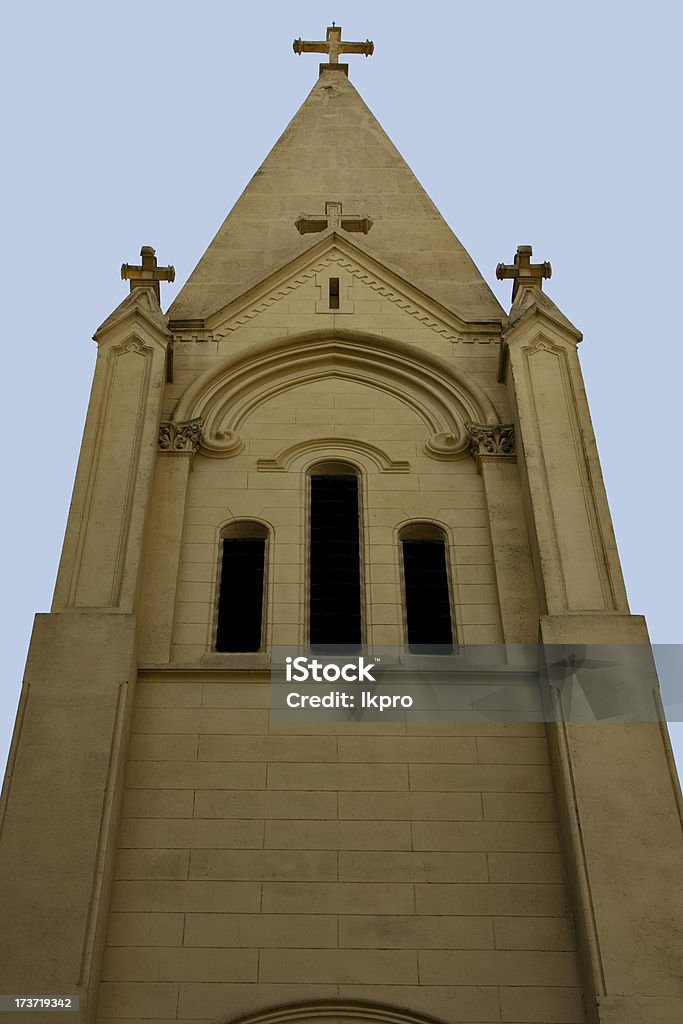 Die gelben Backstein-Fassade - Lizenzfrei Alt Stock-Foto