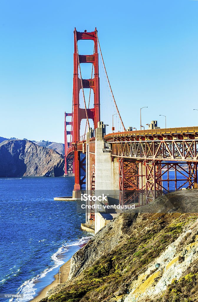 Golden Gate Bridge, San Francisco - Royalty-free A caminho Foto de stock