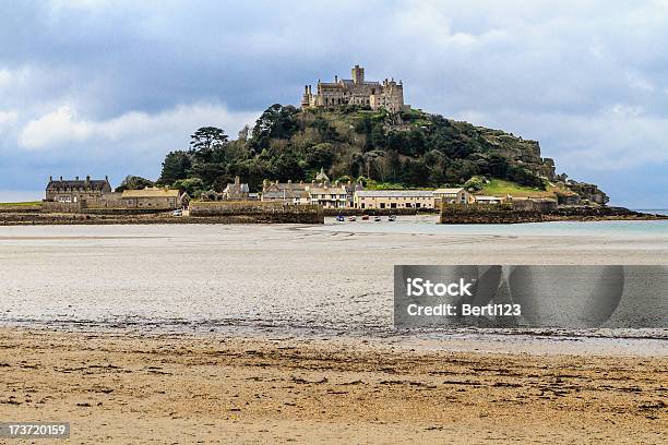 St Michael180s Mount In Cornwall Uk Stock Photo - Download Image Now - St Michael's Mount, Archangel Michael, Cornwall - England