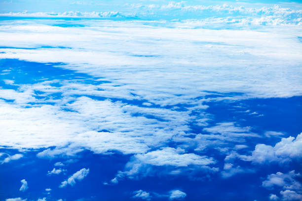 Cloudscapes over Thailand seen from airplane