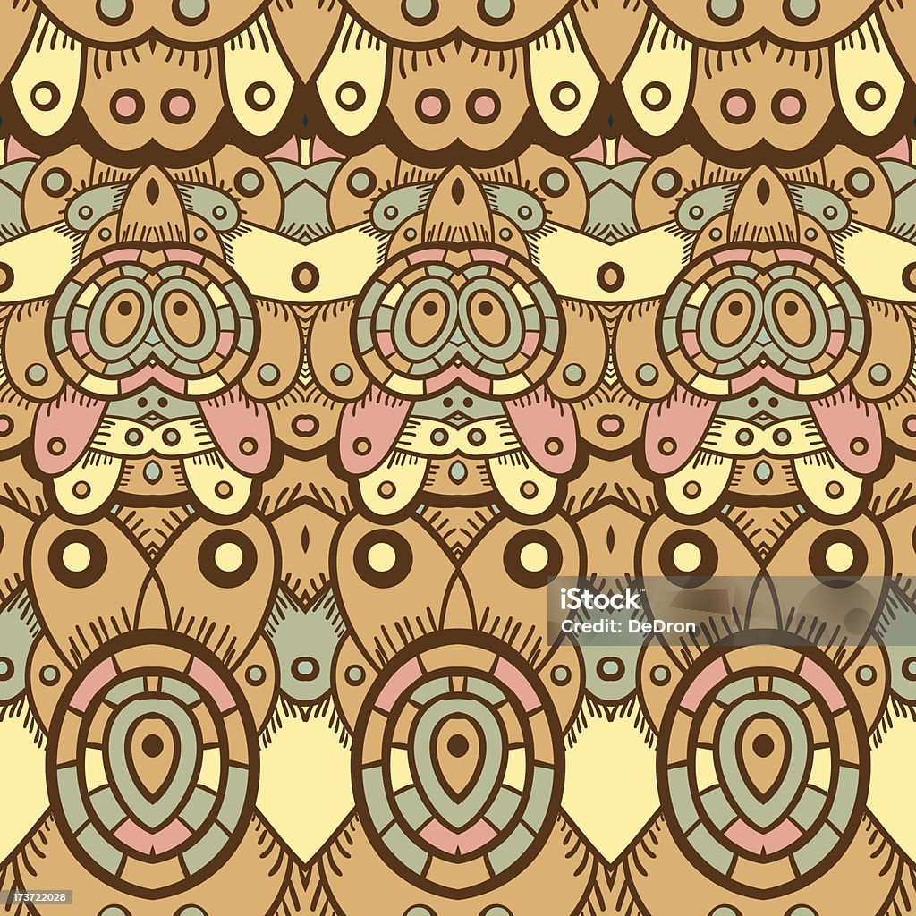 Ethnic seamless pattern. Индийский - Векторная графика Абстрактный роялти-фри