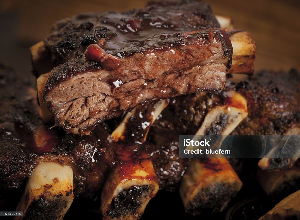 Beef Ribs Stack Marinated Stack Of Beef Short Ribs Stock Photo - Download Image Now ...