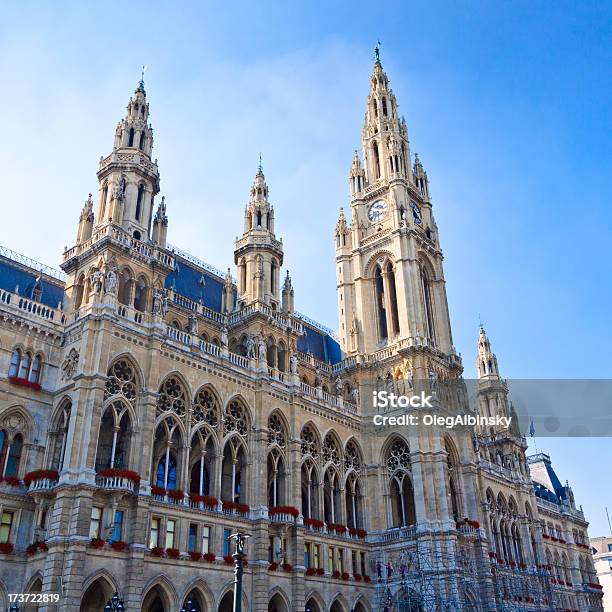 Rathaus Vienna City Hall Stock Photo - Download Image Now - Vienna - Austria, Architecture, Austria