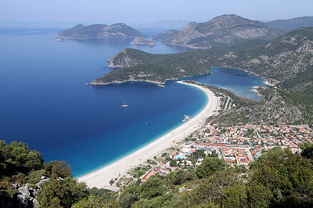 Oludeniz la ciudad - foto de stock