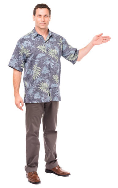 istock Causal Businessman Gesturing Showing Isolated on White Background 173723299
