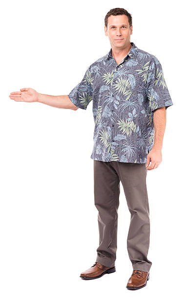 istock Causal Businessman Gesturing Showing Isolated on White Background 173724318