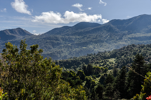 View of a mountains of Colombia