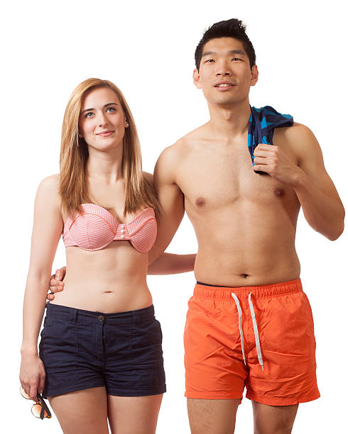 istock Young Couple in Swimwear 173726948