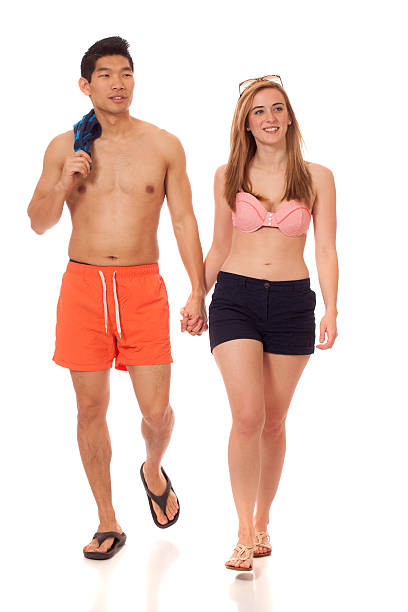 istock Young Couple in Swimwear 173726969
