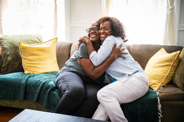 istock Love and joy between Black mother and daughter 1737284011