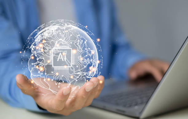 istock AI technology in everyday life.Technology and people concept man use AI to help work, AI Learning and Artificial Intelligence Concept. Business, modern technology, internet and networking concept. 1737290701