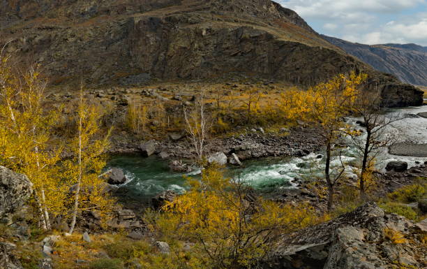 istock Amazing autumn of Altai 1737298791