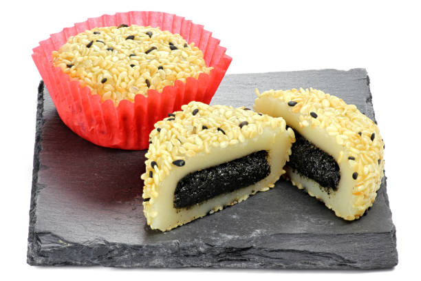 istock Japanese sesame mochi (rice cake) 1737308414