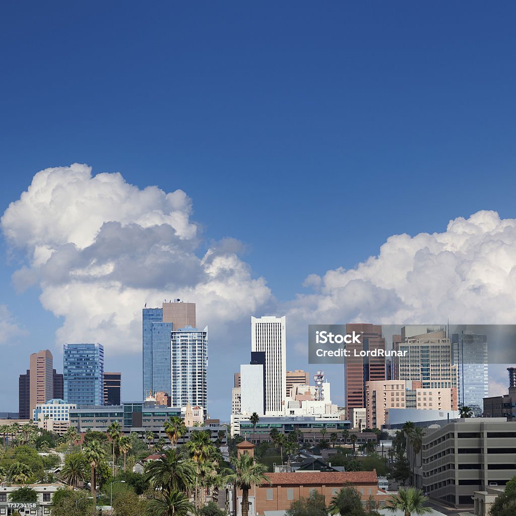 Horizonte de la ciudad de Phoenix - Foto de stock de Phoenix - Arizona libre de derechos