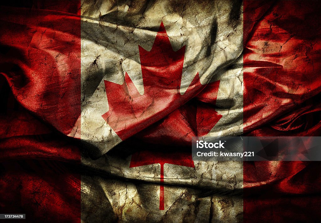 Drapeau Canada - Photo de Abstrait libre de droits
