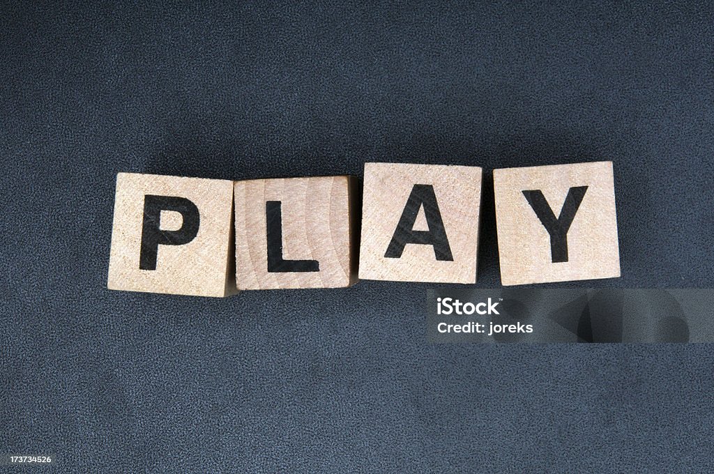 Play - Foto stock royalty-free di A forma di blocco