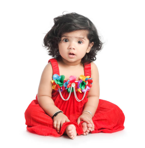 istock Little girl with shocked look on face 173734942