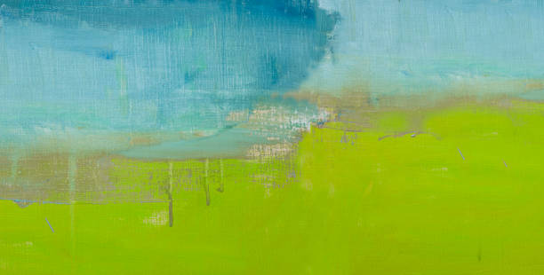 istock Abstract painted green art backgrounds. 173735650