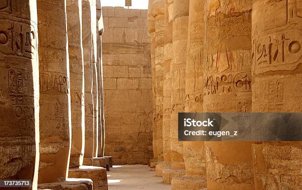 Great Hypostyle Hall Of The Karnak Temple Luxor Egypt Stock Photo - Download Image Now