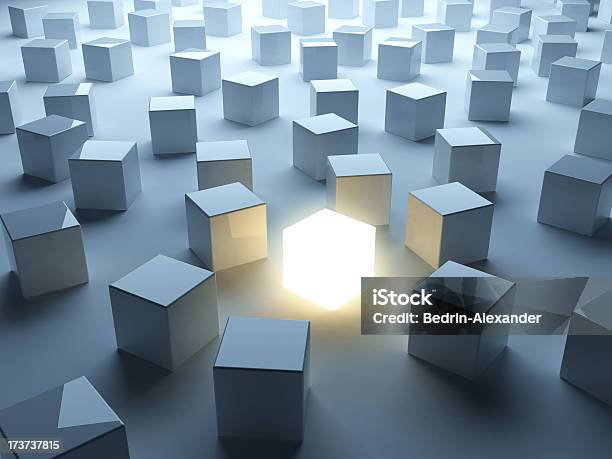 Anders Abstrakt 3d Hintergrund Von Business Stockfoto und mehr Bilder von Abstrakt - Abstrakt, Individualität, Würfel - Geometrische Form