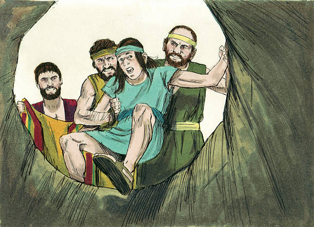 Joseph's Brothers Place Him in Pit